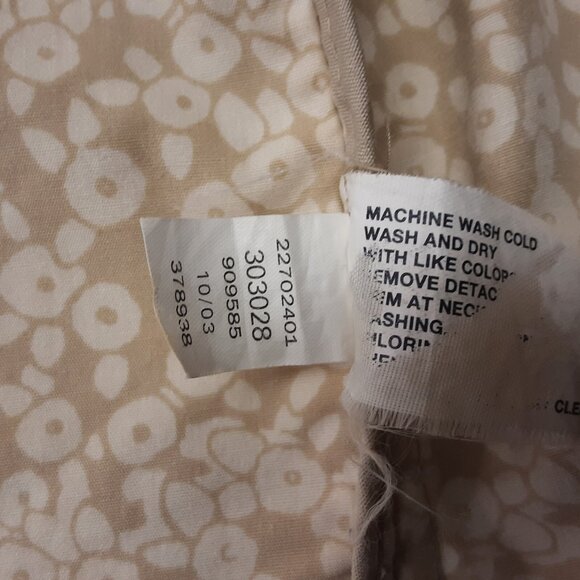 Vintage GAP Utility Coat – Size S – Y2K Beige Cotton Trench-Style Jacket - Picture 6 of 7